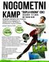 Plakat za nogometni kamp